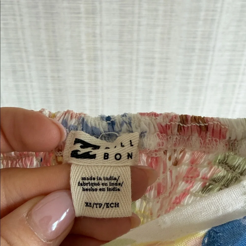 Billabong Floral Puff Sleeve Maxi Dress - Picture 2 of 3